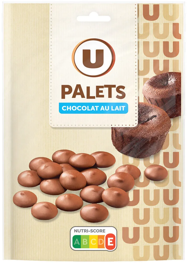 Palets chocolat lait paquet de 200g