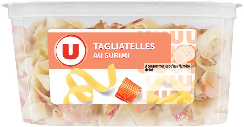 Salade de tagliatelles au surimi
