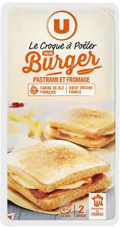 Croque à poêler saveur burger