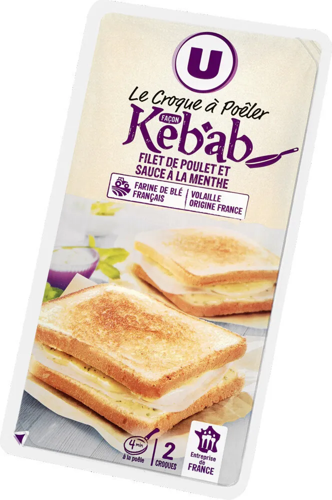 Croque à Poêler Saveur Kebab