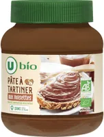 Pâte à tartiner aux noisettes sans huile de palme 350g
