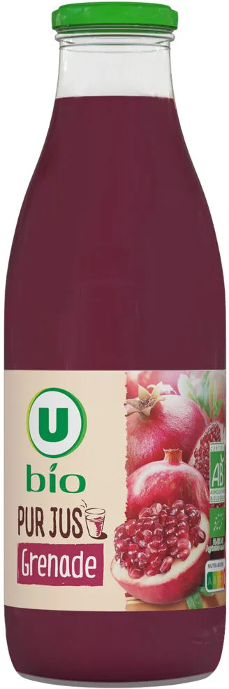 Pur jus de grenade bouteille en verre de 75cl