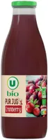 Pur jus de cranberry bouteille en verre de 75cl