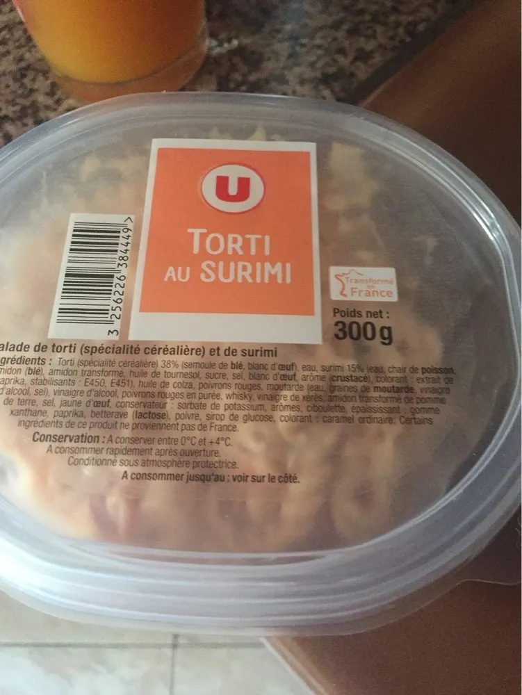 Torti au surimi