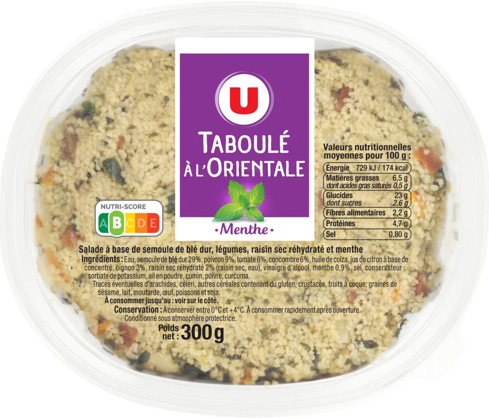 Taboulé à l'orientale 300g