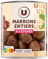 Marrons entiers à l'étuvée - Boîte de 510g net égoutté