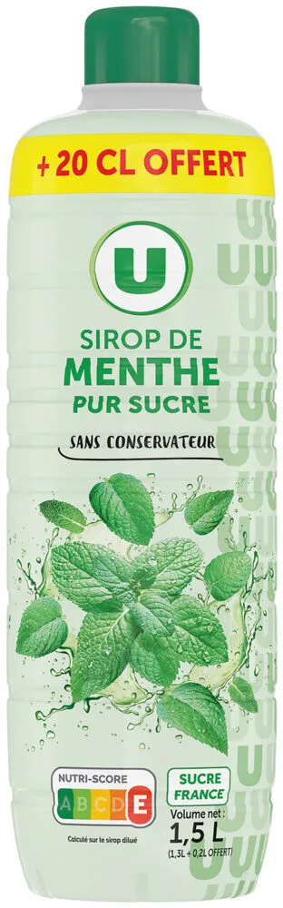 Sirop de menthe