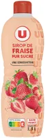 Sirop à la fraise bidon de 1,3l