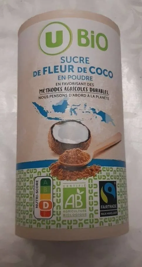 Sucre de fleur de coco en poudre