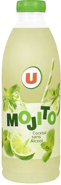 Boisson sans alcool à base de jus de citron / citron vert arômatisée àla menthe,flash pasteurisé réfrigéré