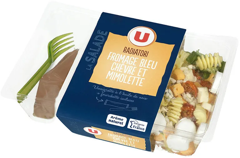 Salade radiatori aux 3 fromages
