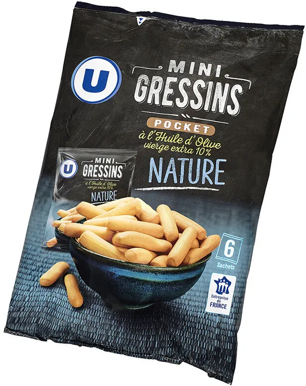 Mini gressins nature