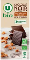 Chocolat noir caramel pointe de sel - Tablette 100g