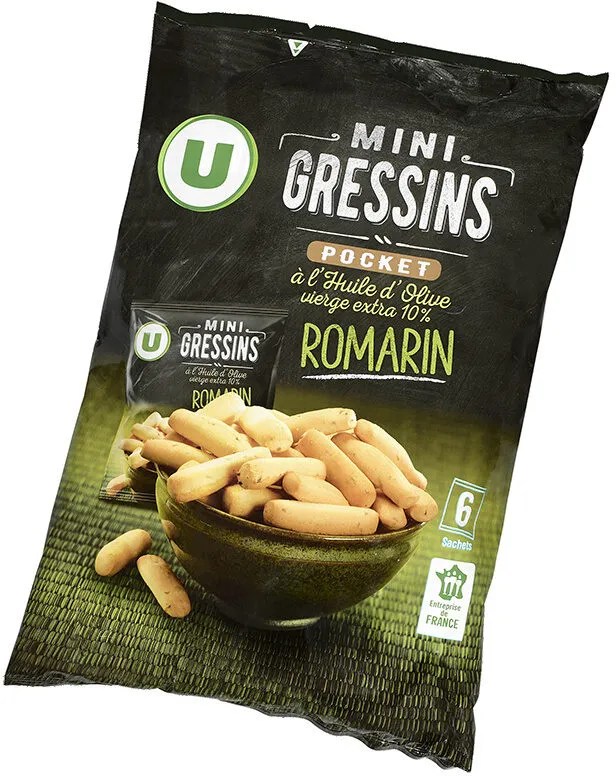 Mini gressins romarin