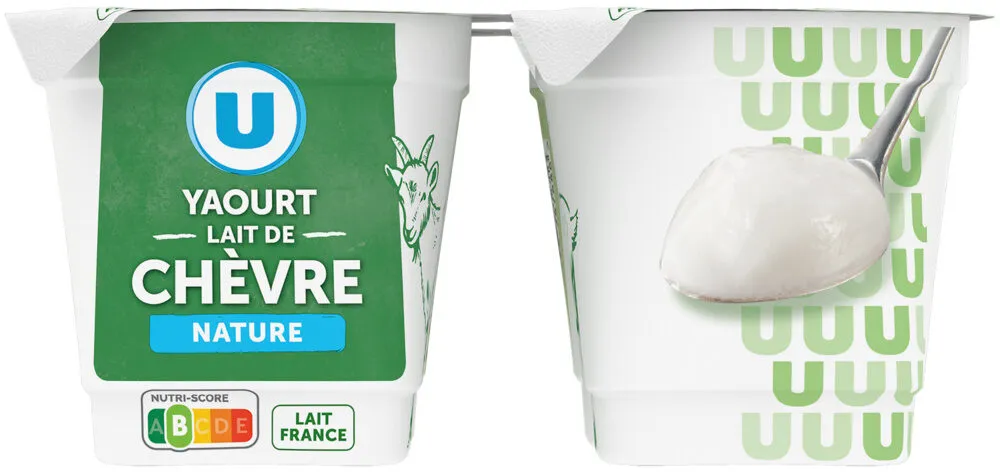 Yaourt au lait de chèvre nature 4x125g