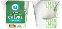 Yaourt au lait de chèvre nature 4x125g
