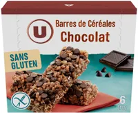 Barres de céréales saveur chocolat sans gluten boîte de 138g