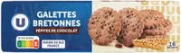 Biscuits Galettes bretonnes aux pépites de chocolat 130g