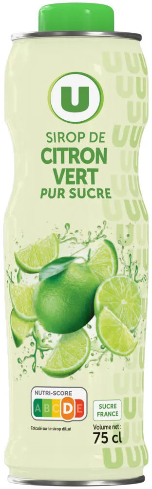Sirop de citron vert 75cl