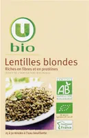 Lentilles blondes, paquet de 500g