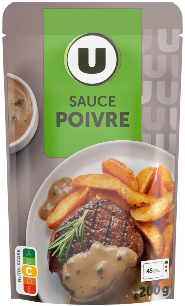 Sauce liquide au poivre sachet de 200g