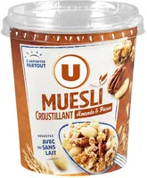 Croustillant aux amandes et pécan