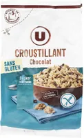 Croustillant au chocolat sans gluten