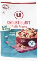 Croustillant fruits sans gluten