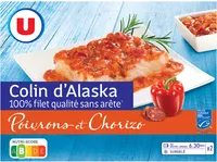 Colin d'Alaska sauce poivrons et chorizo 400g