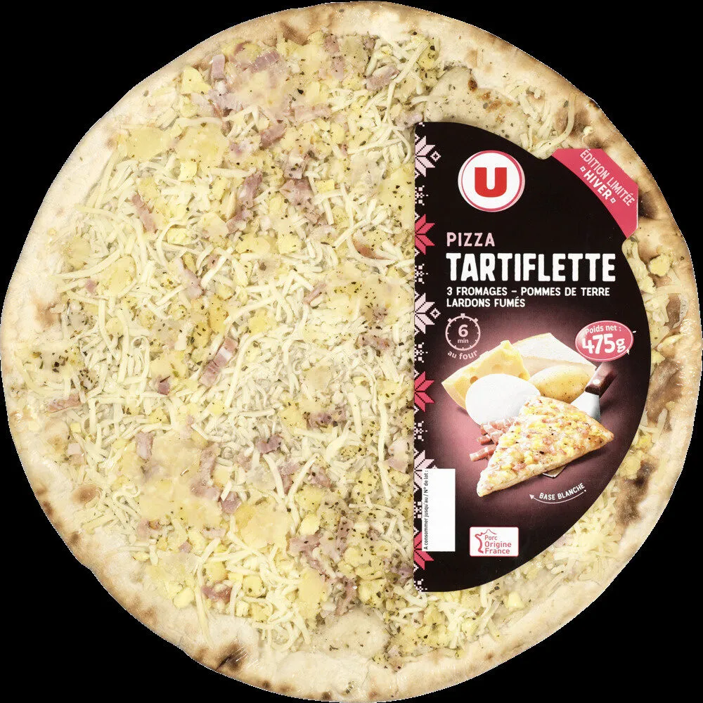 Pizza hiver tartiflette