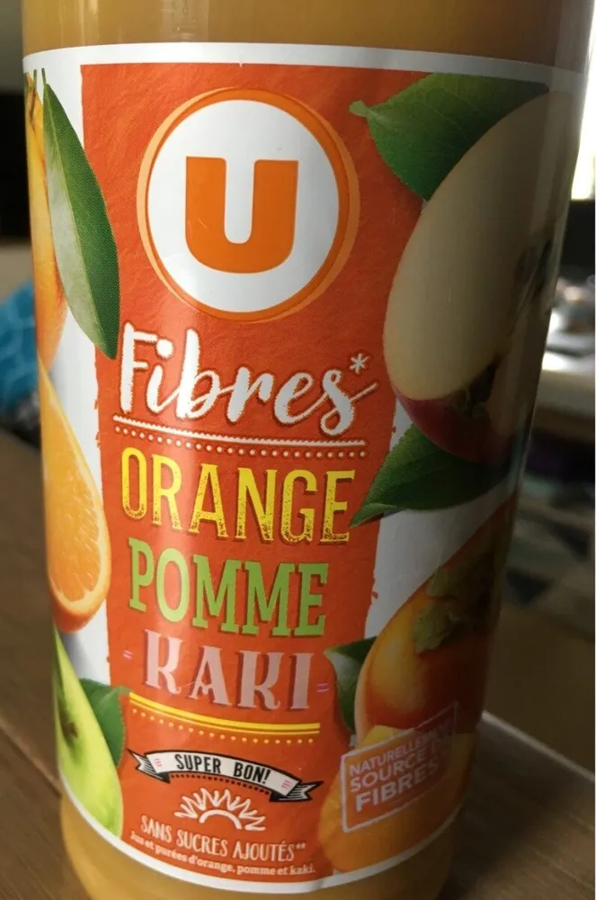 Jus orange pommme kaki