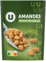 Amandes à la provençale, sachet de 100g