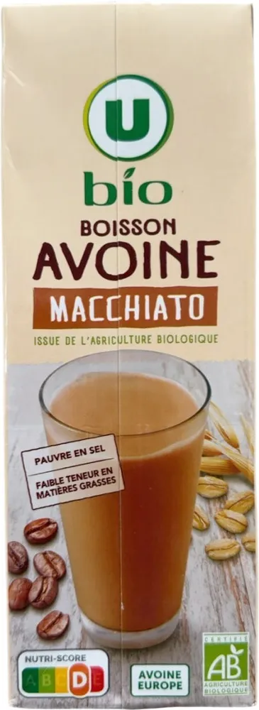 Boisson avoine macchiato