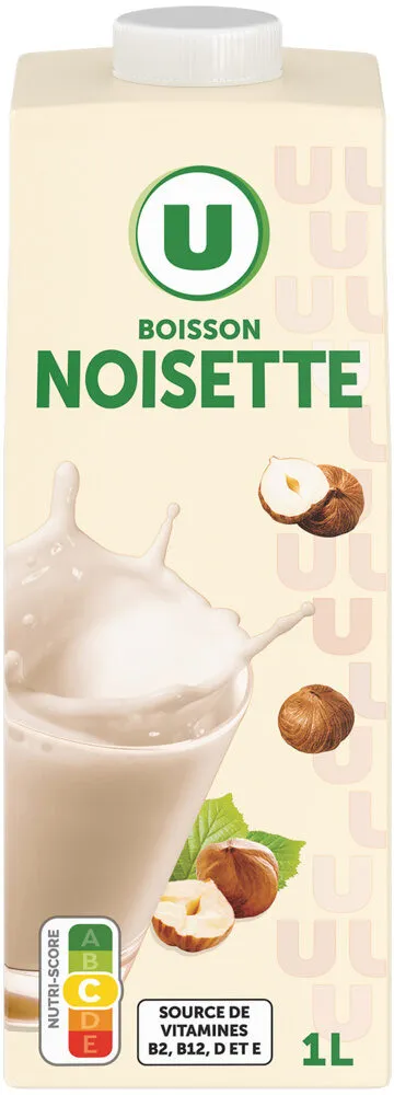 Boisson végétale saveur noisette 1L