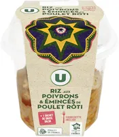 Us box Mexican riz et poulet sauce salsa