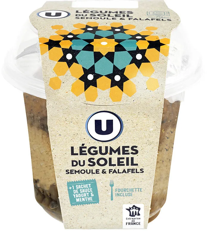 Oriental box semoule légumes et falafels