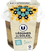 Oriental box semoule légumes et falafels