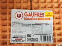 Gaufres pâtissières