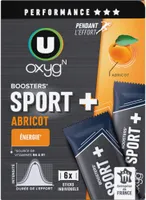 Booster sport + goût abricot