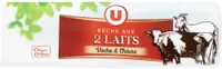 Bûche au lait pasteurisé de vache & chèvre 24% de MG