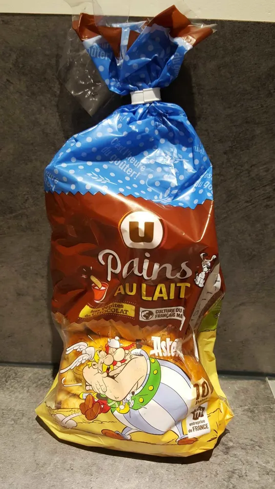 Pains au lait aux pépites de chocolat