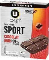 Tablettes chocolat noir