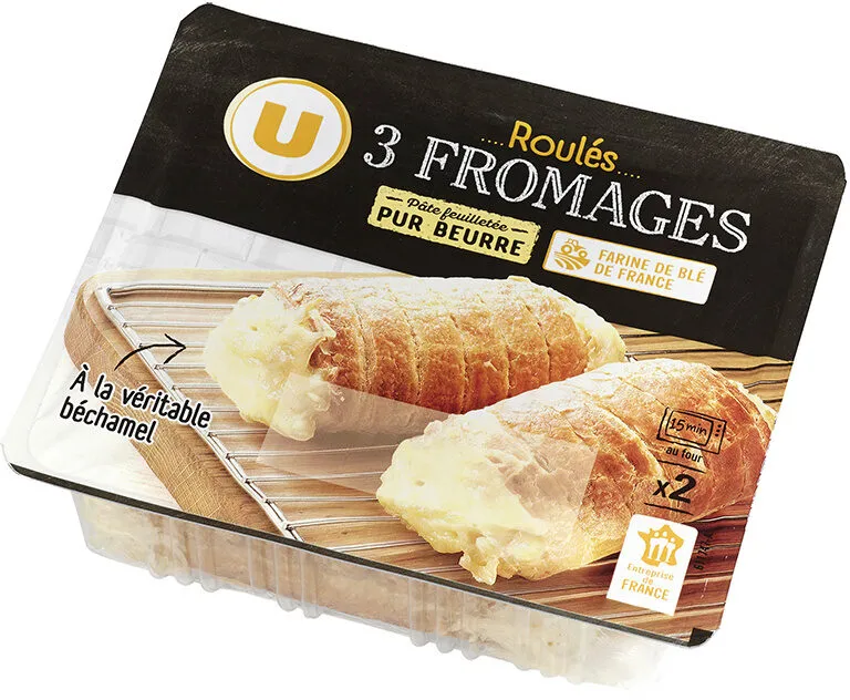 Roulés aux 3 fromages