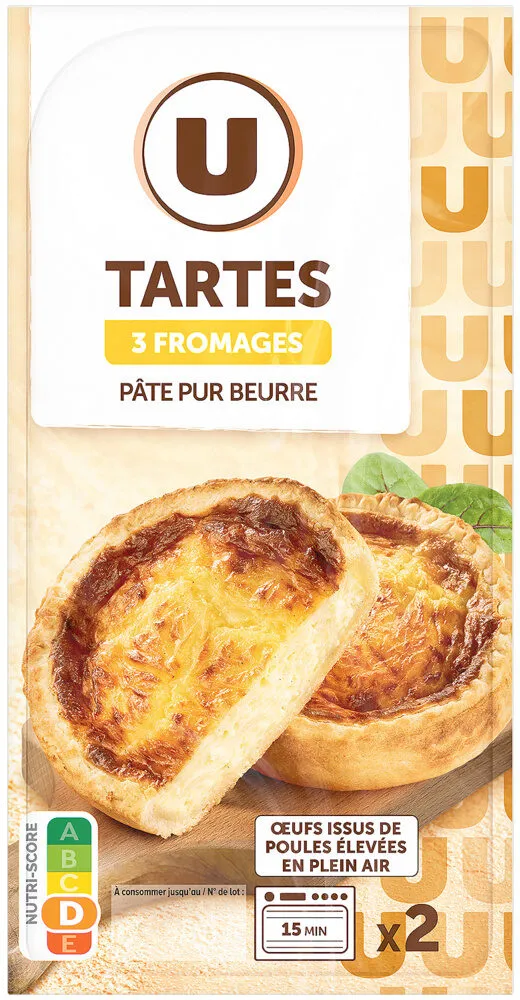 Tarte aux fromages x2 - 260g