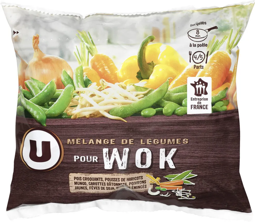 Légumes pour wok 600g