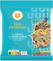 Bonbons fils gélifiés qui piquent 180g