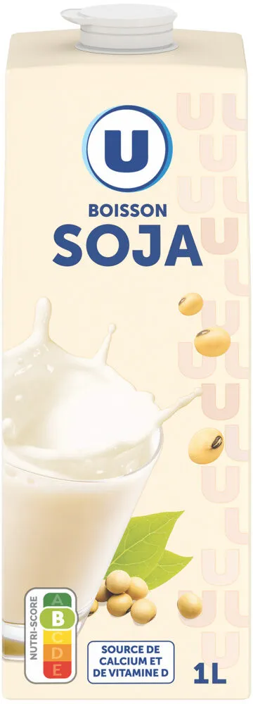 Boisson végétale au soja calcium 1l
