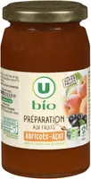 Préparation aux fruits abricots et açaï