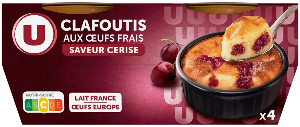 Clafoutis aux cerise 4x85g