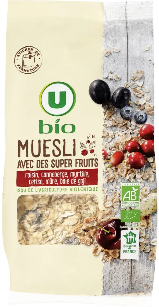 Muesli super fruits